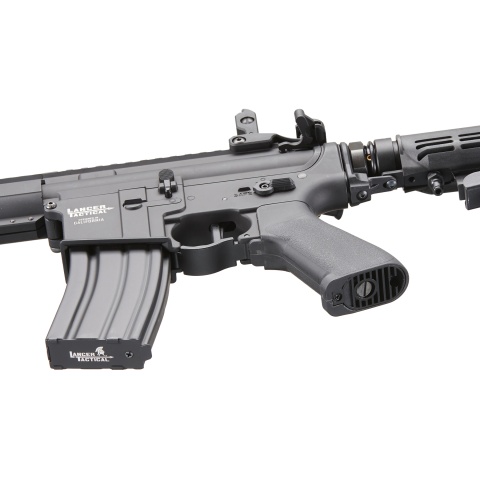 Lancer Tactical Full Metal Legion HPA KeyMod M4 Carbine Airsoft Rifle w/ External Tank (Color: Black) - 