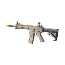 Lancer Tactical Full Metal Legion HPA KeyMod M4 Carbine Airsoft Rifle w/ External Tank (Color: Tan)