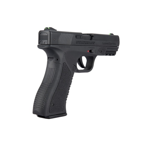 Lancer Tactical Defender LTX-3 CO2 Half-Blowback Airsoft Pistol - BLACK