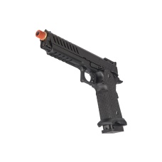 Lancer Tactical Knightshade Gold Barrel Hi-Capa Gas Blowback Airsoft Pistol (Color: Black & Gold)