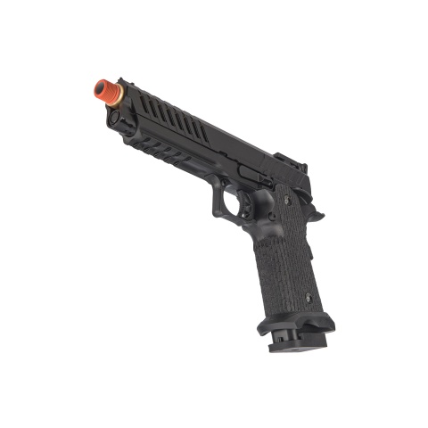 Lancer Tactical Knightshade Gold Barrel Hi-Capa Gas Blowback Airsoft Pistol (Color: Black & Gold)