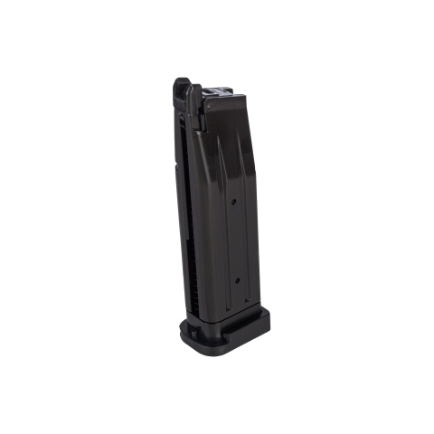 Lancer Tactical Knightshade Gold Barrel Hi-Capa Gas Blowback Airsoft Pistol (Color: Black & Gold)