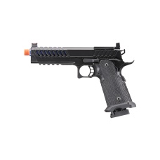 Lancer Tactical Knightshade Hi-Capa Gas Blowback Airsoft Pistol w/ Red Dot Mount (Color: Blue)