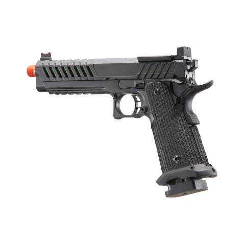 Lancer Tactical Knightshade Hi-Capa Gas Blowback Airsoft Pistol w/ Red Dot Mount (Color: Green)