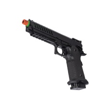 Lancer Tactical Knightshade Hi-Capa Gas Blowback Airsoft Pistol (Color: Black & Green)