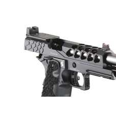 Lancer Tactical Stryk Hi-Capa 5.1 Gas Blowback Airsoft Pistol w/ Red Dot Mount (Color: Black)