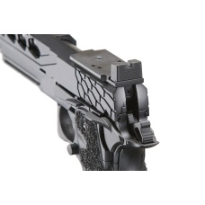 Lancer Tactical Stryk Hi-Capa 5.1 Gas Blowback Airsoft Pistol w/ Red Dot Mount (Color: Black)