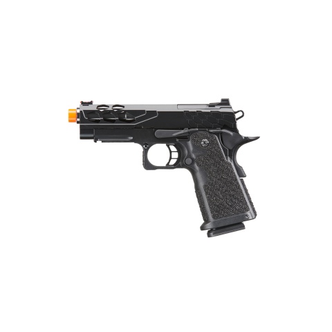 Lancer Tactical Stryk Hi-Capa 4.3 Gas Blowback Airsoft Pistol (Color: Black)