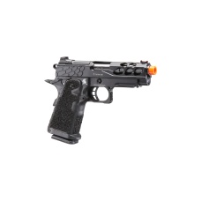 Lancer Tactical Stryk Hi-Capa 4.3 Gas Blowback Airsoft Pistol (Color: Black)