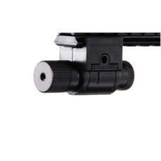 UK Arms M-16A Spring Powered Rifle with 2 Magazines and 2 Stocks (Color: Black)