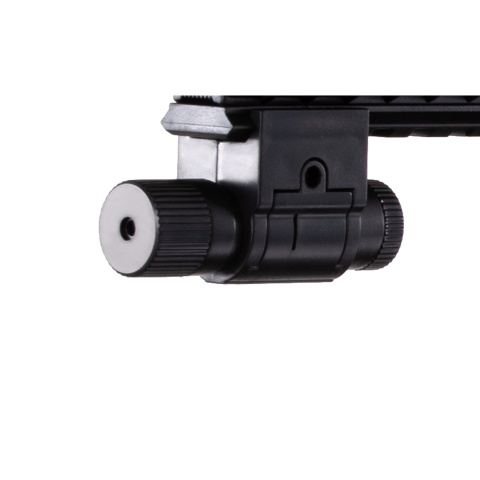 UK Arms M-16C Spring Operated Rifle with Laser Sight and M4 Carbine Handguard (Color: Black)