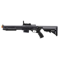 UK Arms M0581D Pump Action Shotgun w/ Scope and Light (Color: Black)