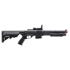 UK Arms M0581D Pump Action Shotgun w/ Scope and Light (Color: Black)