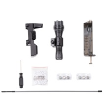 AGM Short Barrel Shell-Fed Pump Action Spring Shotgun (Color: Black)