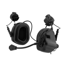 Earmor Tactical Headset M32H Mod 3 with Helmet Adapter (Color: Black)