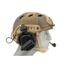 Earmor Tactical Headset M32H Mod 3 with Helmet Adapter (Color: Black)