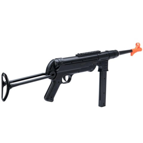 Double Eagle MP40 WWII Spring Rifle in Polybag (Color: Black)