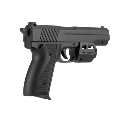 UK Arms M555AF Spring Airsoft Pistol w/ Laser and Flashlight