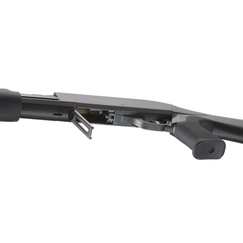 Double Eagle 380 FPS M3 Multi-Shot Triple Burst Airsoft Pump-Action Shotgun