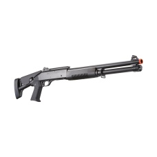DE M3 Pump Action Multi Shot Airsoft Shotgun w/ Retractable Stock