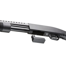 Double Eagle M58A Full Metal Pump Action Airsoft Spring Shotgun w/ Full Stock (Color: Black)