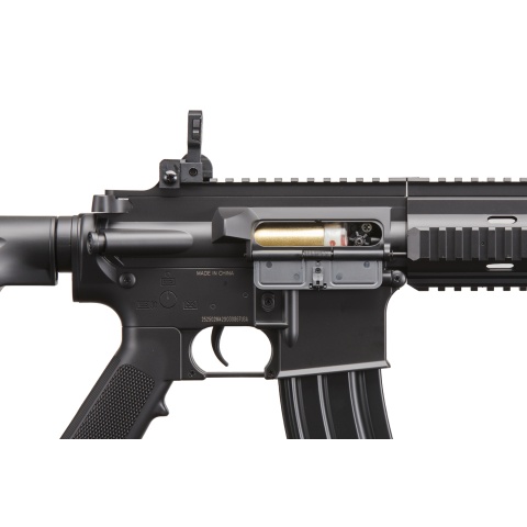 Double Eagle MK416 AEG Tactical RIS w/ Adjustable Stock - BLACK