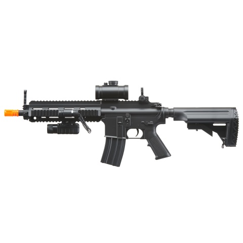 Double Eagle M804A2 LPEG Airsoft Gun w/ Red Dot Sight - BLACK