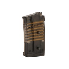 Double Eagle Translucent 40 Round Magazine with Dummy Rounds for M82 LPAEG Airsoft Gun