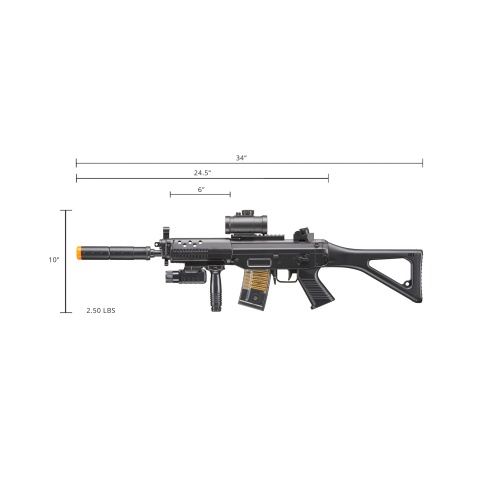 DE Model 552 TacSpec Electric AEG Rifle