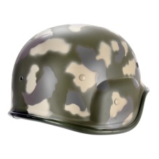 UK Arms PASGT Airsoft Helmet w/ Adjustable Chin Strap - WOODLAND