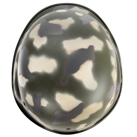 UK Arms PASGT Airsoft Helmet w/ Adjustable Chin Strap - WOODLAND