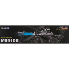 UK Arms M8910B Airsoft Spring Powered Rifle (Color: Black)