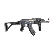 DE AK47 RIS Fully Automatic Electric AEG Rifle w/ Side Folding Stock