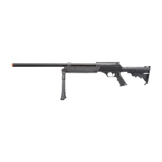 Well Fire Airsoft SR2 Bolt Action Rifle w/ Bipod (Color: Black)