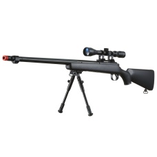 WellFire VSR-10 Bolt Action Airsoft Sniper Rifle w/ Scope & Bipod