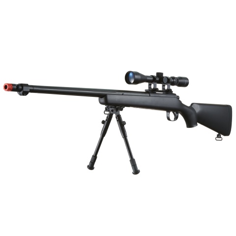 WellFire VSR-10 Bolt Action Airsoft Sniper Rifle w/ Scope & Bipod