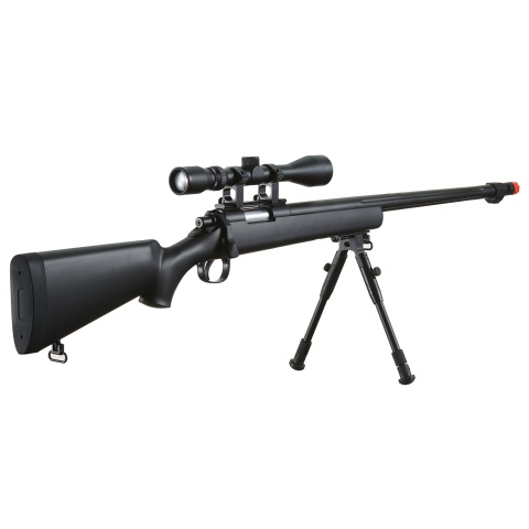 WellFire VSR-10 Bolt Action Airsoft Sniper Rifle w/ Scope & Bipod
