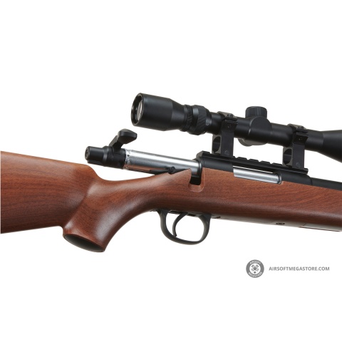 UK Arms Airsoft VSR-10 Bolt Action Sniper Rifle (Color: Wood)