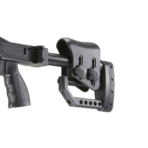 WellFire MB4410 Bolt Action Sniper Rifle w/ Scope and Bipod - BLACK