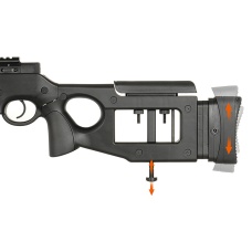 Well MB4420 Bolt Action Sniper RIfle (Black)