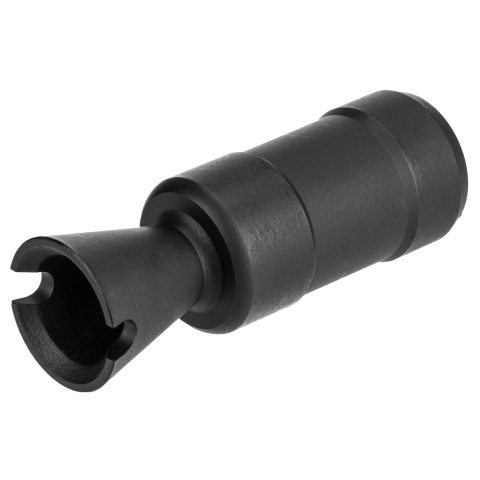 WellFire AK74U Airsoft Flash Hider [22mm CCW] - BLACK