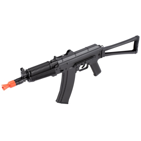 WellFire AK74U Gas Blowback GBB Airsoft Rifle - BLACK