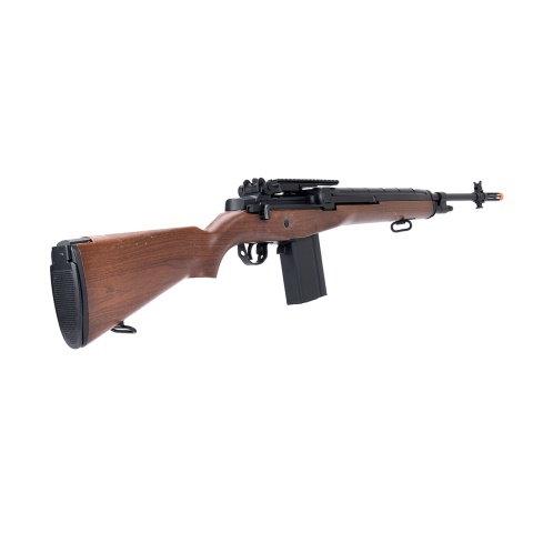 AGM M14 SOCOM Airsoft DMR AEG Rifle - FAUX WOOD