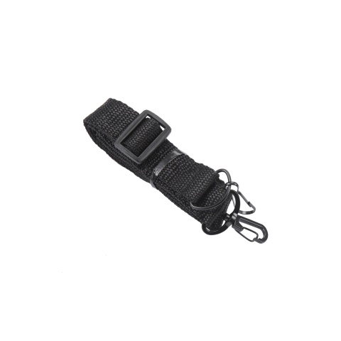 WELL M4 Airsoft Spring Rifle w/ Scope, Grip, Laser, Extension - BLACK