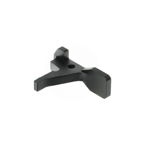 Maxx Model CNC Aluminum Enhanced Bolt Catch for Wolverine MTW Airsoft Rifles (Style B)(Black)