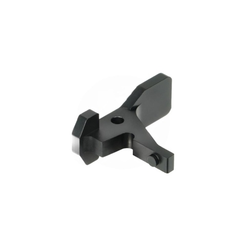 Maxx Model CNC Aluminum Enhanced Bolt Catch for Wolverine MTW Airsoft Rifles (Style B)(Black)