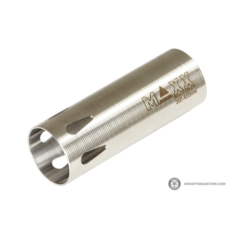Maxx Model Type C CNC Hardened Stainless Steel Airsoft AEG Cylinder (300-400mm)