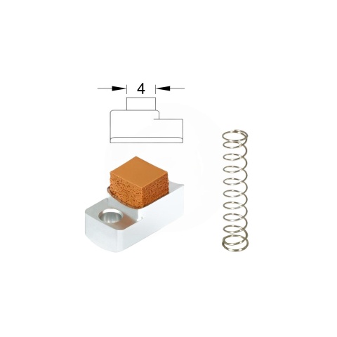 Maxx Model 4mm Soft Flat Nub for Evo-3 Hop-Up Chamber