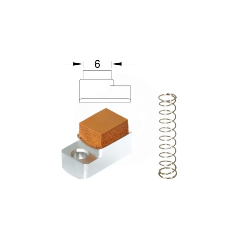 Maxx Model 6mm Soft Flat Nub for Evo-3 Hop-Up Chamber