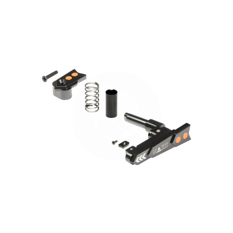 Maxx Model CNC Aluminum Advanced Magazine Release (Style A)(Black)